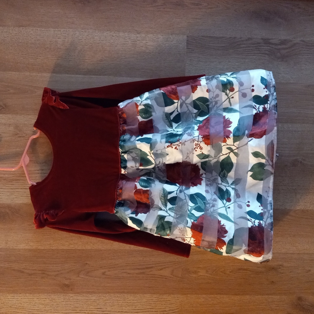 Wonder Nation Girls Christmas Dress